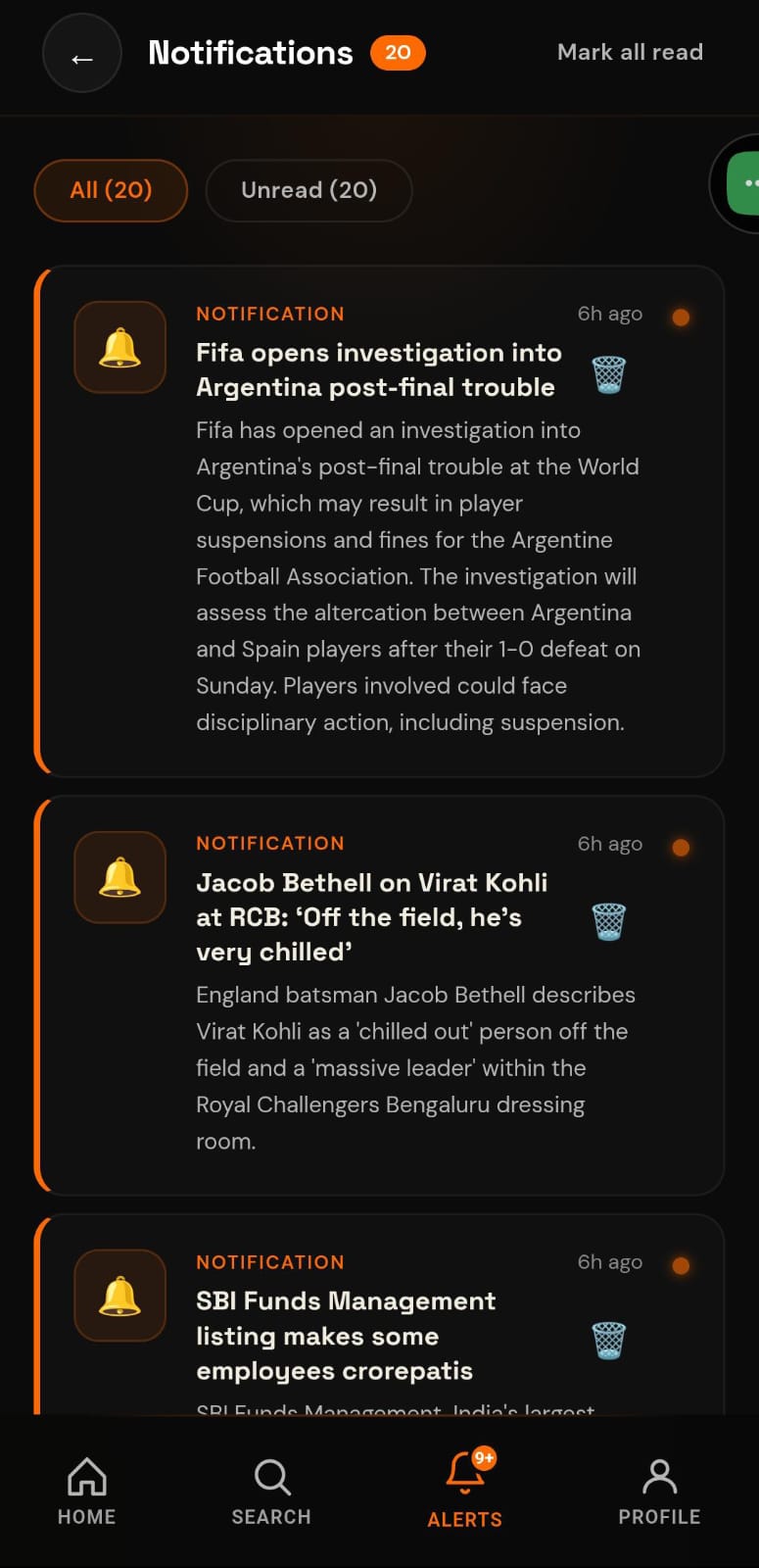 Notifications